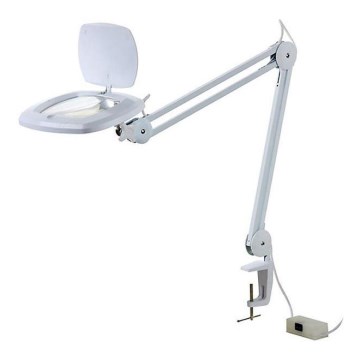 Επιτραπέζια λάμπα LED με μεγενθυντκό φακό LED/7W/230V 6500K λευκό