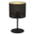 Επιτραπέζια λάμπα LOFT SHADE 1xE27/60W/230V διάμετρος 18 cm μαύρο/χρυσαφί