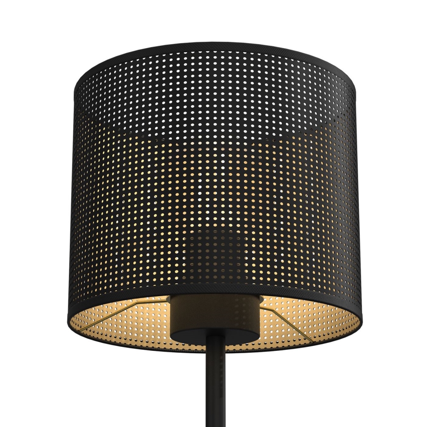 Επιτραπέζια λάμπα LOFT SHADE 1xE27/60W/230V διάμετρος 18 cm μαύρο/χρυσαφί