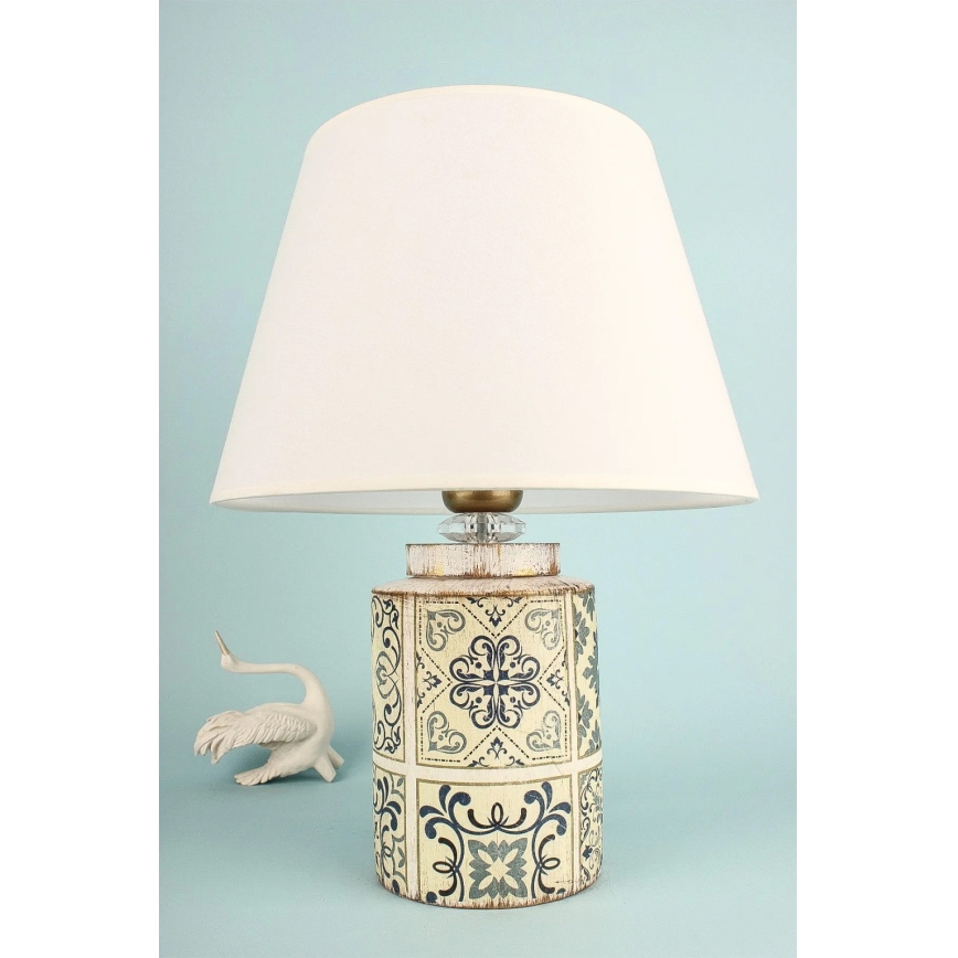 Επιτραπέζια λάμπα RAMZES 1xE27/40W/230V λευκή