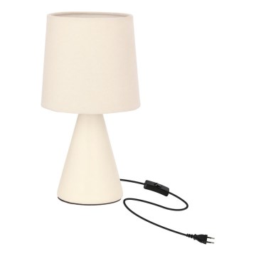 Επιτραπέζια λάμπα SATTI 1xE14/40W/230V κρέμα