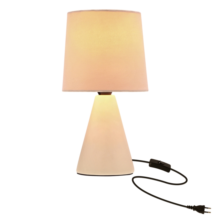 Επιτραπέζια λάμπα SATTI 1xE14/40W/230V κρέμα