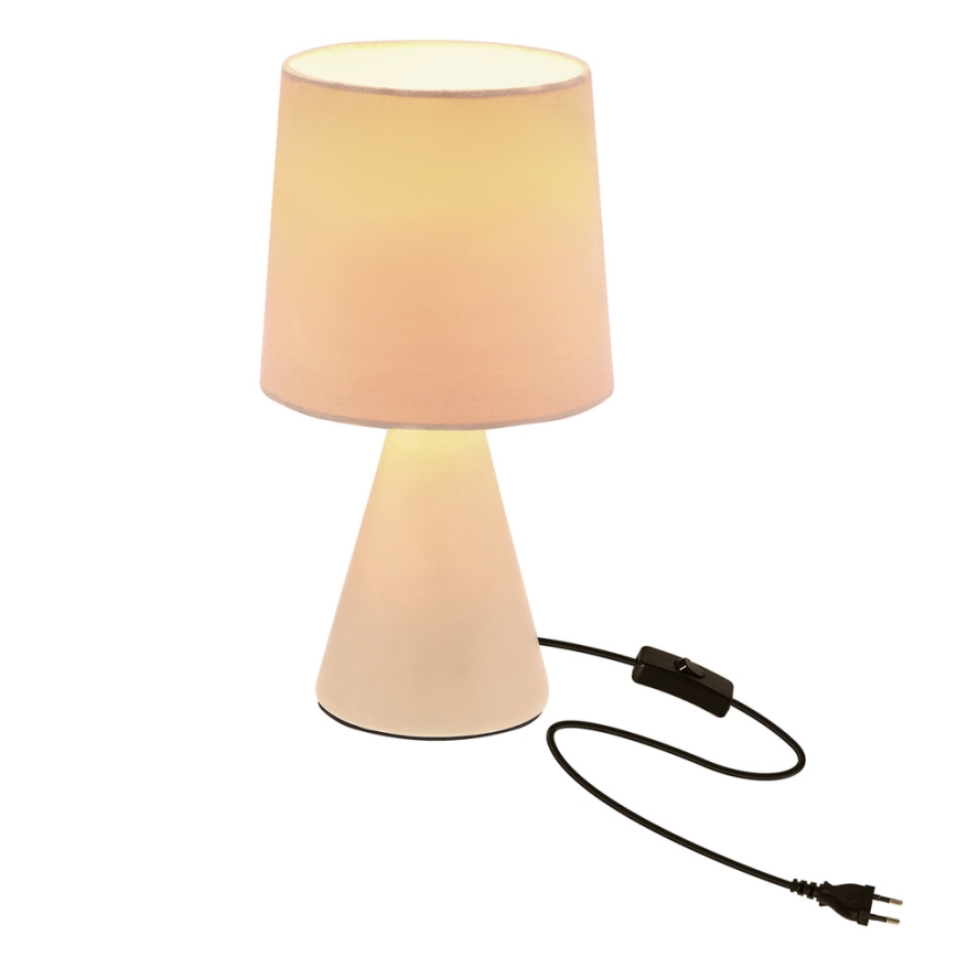 Επιτραπέζια λάμπα SATTI 1xE14/40W/230V κρέμα