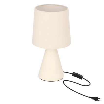 Επιτραπέζια λάμπα SATTI 1xE14/40W/230V κρέμα