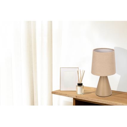 Επιτραπέζια Λάμπα SATTI 1xE14/40W/230V μπεζ