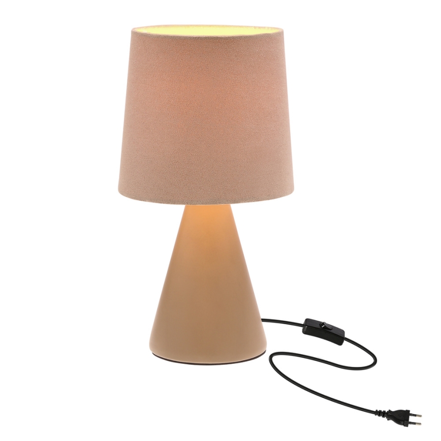 Επιτραπέζια Λάμπα SATTI 1xE14/40W/230V μπεζ