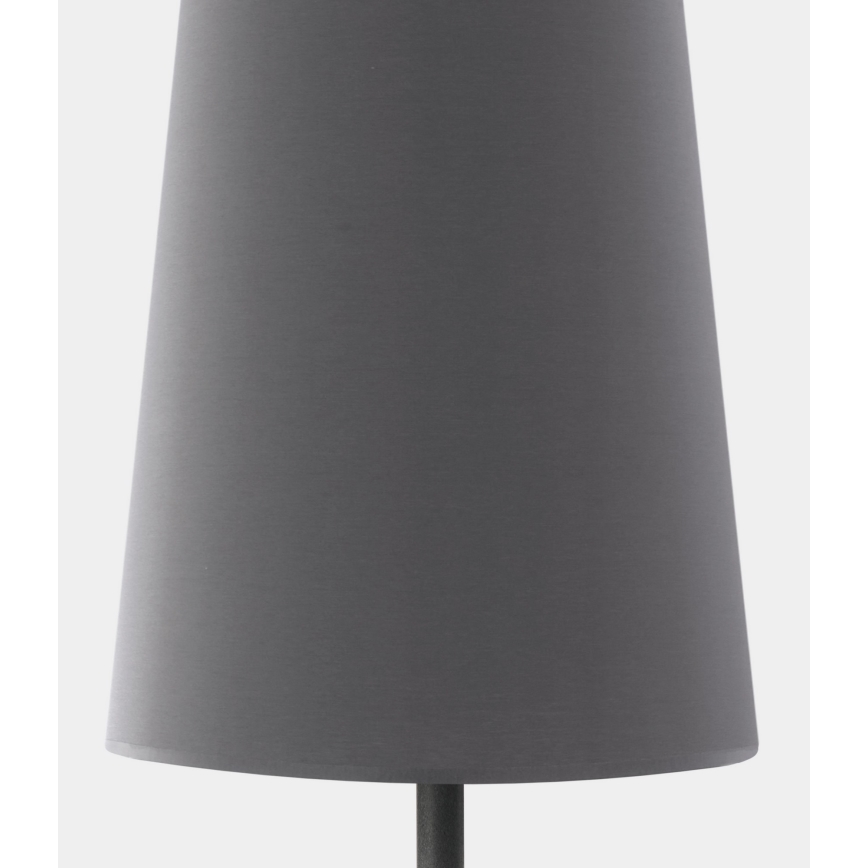 Επιτραπέζια λάμπα UMBRELLA 1xE27/15W/230V γκρι