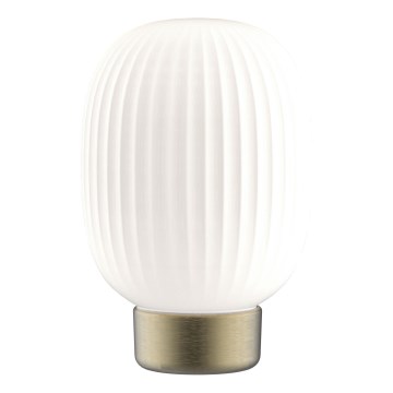 Επιτραπέζια λάμπα αφής dimming LED LATTE LED/1,8W/5V USB 2000 mAh χρυσό/λευκό