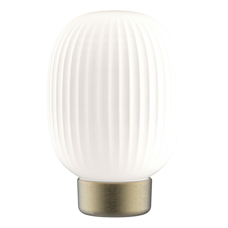 Επιτραπέζια λάμπα αφής dimming LED LATTE LED/1,8W/5V USB 2000 mAh χρυσό/λευκό