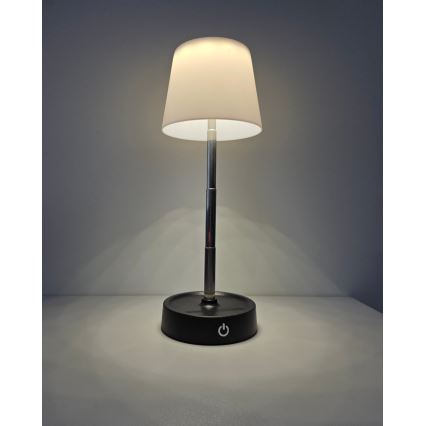 Επιτραπέζια λάμπα αφής dimming LED LED/3W/5V USB 800 mAh λευκό