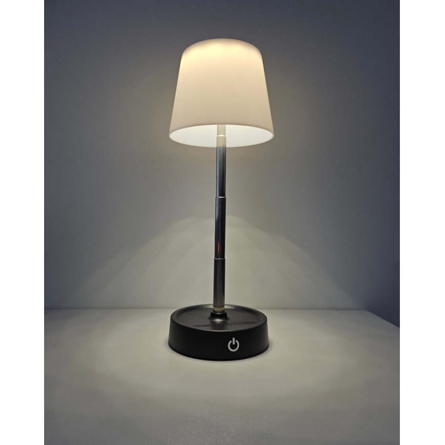 Επιτραπέζια λάμπα αφής dimming LED LED/3W/5V USB 800 mAh λευκό