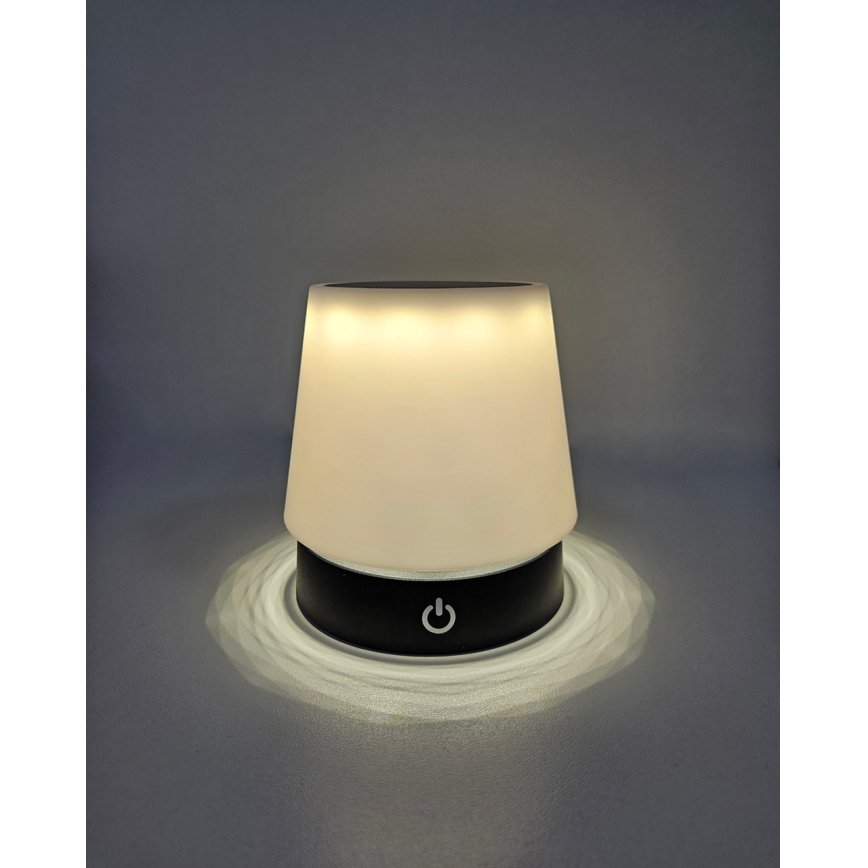 Επιτραπέζια λάμπα αφής dimming LED LED/3W/5V USB 800 mAh λευκό