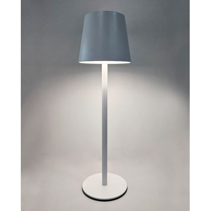 Επιτραπέζια λάμπα αφής dimming LED LED/5W/5V USB 1200 mAh λευκό