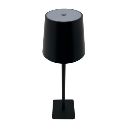 Επιτραπέζια λάμπα αφής dimming LED LED/5W/5V USB 1200 mAh μαύρο