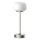 Επιτραπέζια λάμπα αφής dimming LED RIMINI LED/2W/5V USB 2000 mAh ματ χρώμιο/λευκό