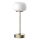 Επιτραπέζια λάμπα αφής dimming LED RIMINI LED/2W/5V USB 2000 mAh χρυσό/λευκό