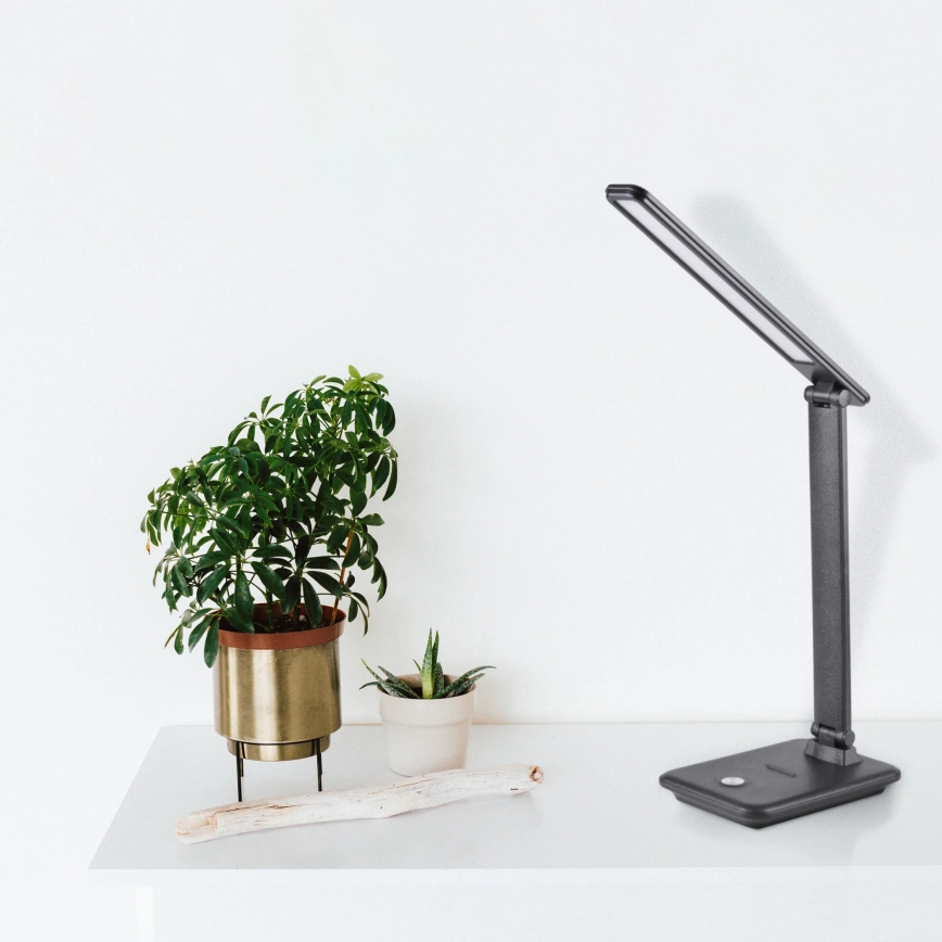 Επιτραπέζια λάμπα αφής dimming LED VINTO LED/8W/230V μαύρο