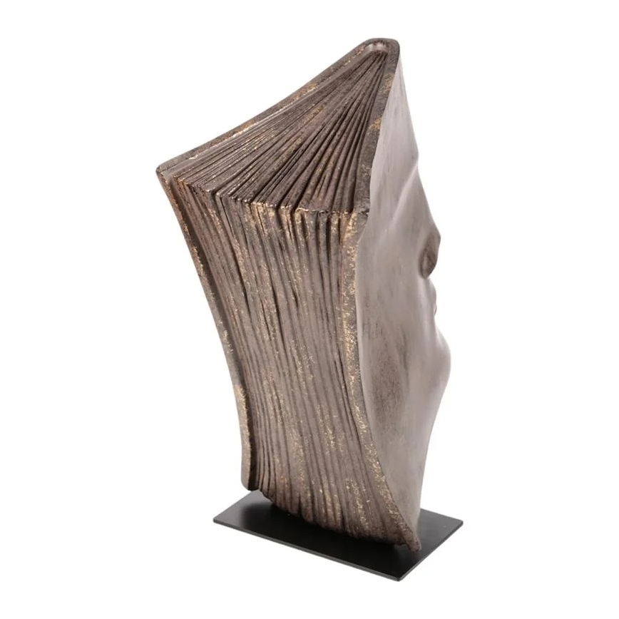 Επιτραπέζιο διακοσμητικό 29x25x17 cm ρητίνη/χάλκινο