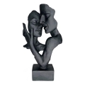 Επιτραπέζιο διακοσμητικό 29x9x17 cm ρητίνη/μαύρο