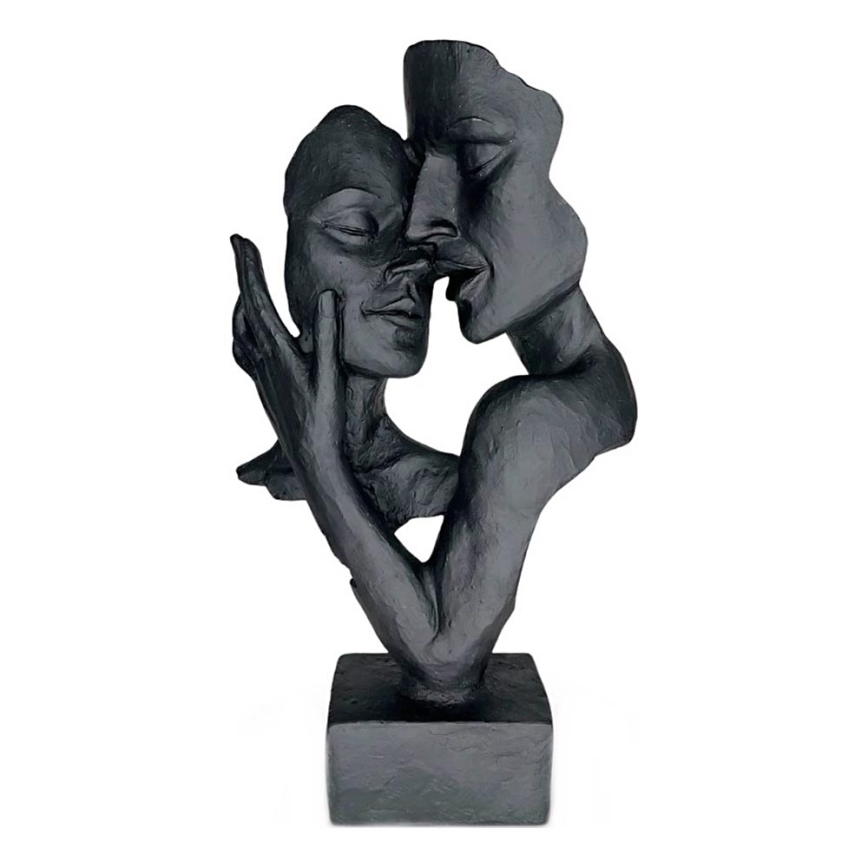 Επιτραπέζιο διακοσμητικό 29x9x17 cm ρητίνη/μαύρο