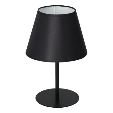 Επιτραπέζιο φωτιστικό ARDEN 1xE27/60W/230V διάμ. 20 εκ. μαύρο/λευκό
