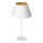 Επιτραπέζιο φωτιστικό ARDEN 1xE27/60W/230V διάμ. 30 εκ. λευκό/χρυσό