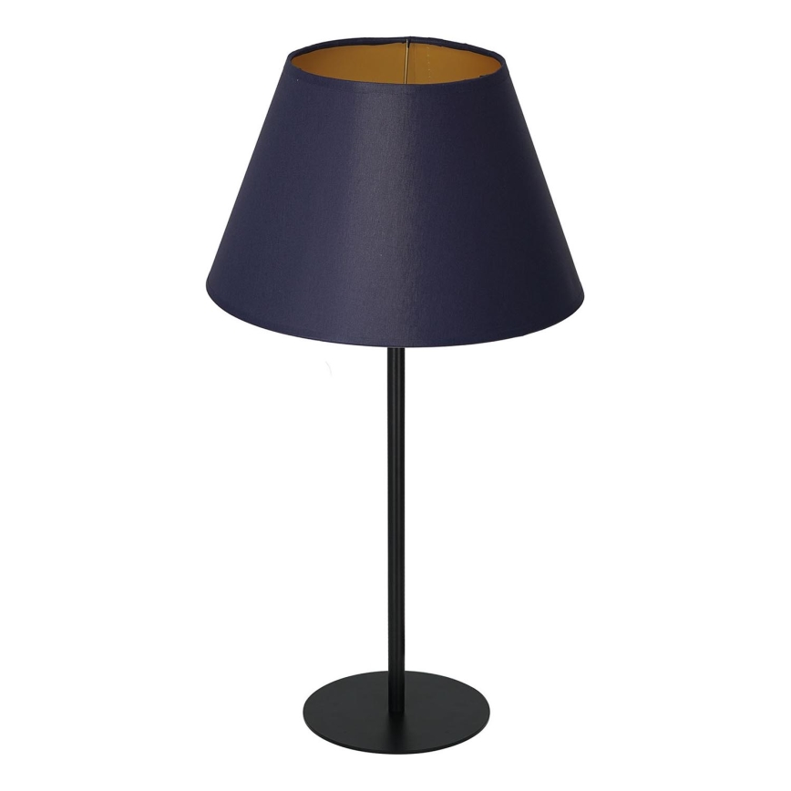 Επιτραπέζιο φωτιστικό ARDEN 1xE27/60W/230V διάμ. 30 εκ. μωβ/χρυσό