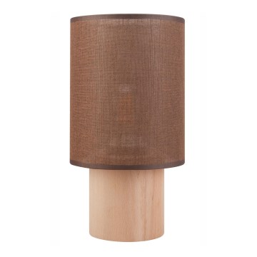 Επιτραπέζιο φωτιστικό ARI TABLE 1xE27/60W/230V καφέ/οξιά