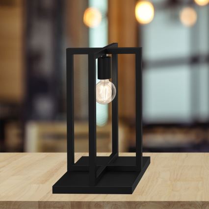 Επιτραπέζιο φωτιστικό ARNOLD 1xE27/60W/230V μαύρο