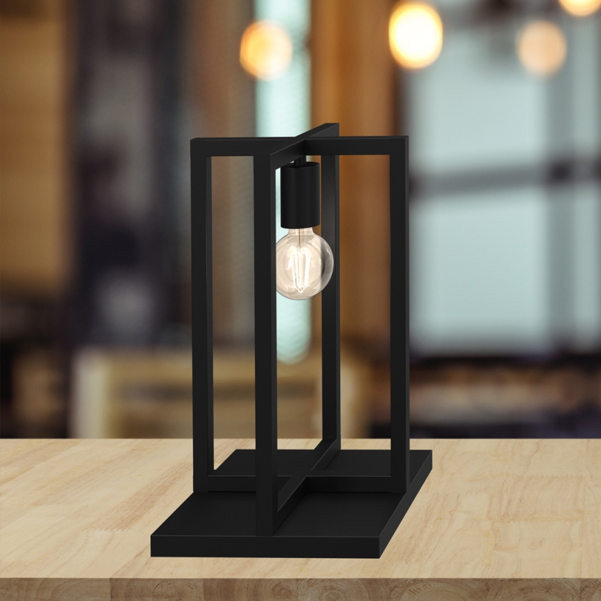 Επιτραπέζιο φωτιστικό ARNOLD 1xE27/60W/230V μαύρο