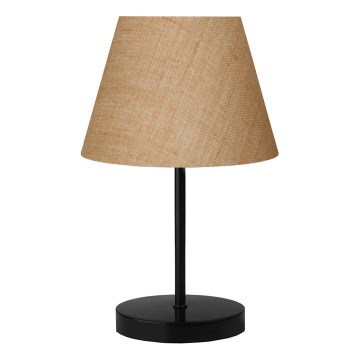 Επιτραπέζιο φωτιστικό AYD 1xE27/40W/230V καφέ/μαύρο