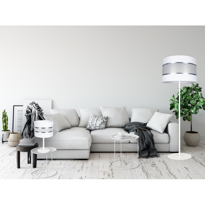 Επιτραπέζιο φωτιστικό CORAL 1xE27/60W/230V λευκό