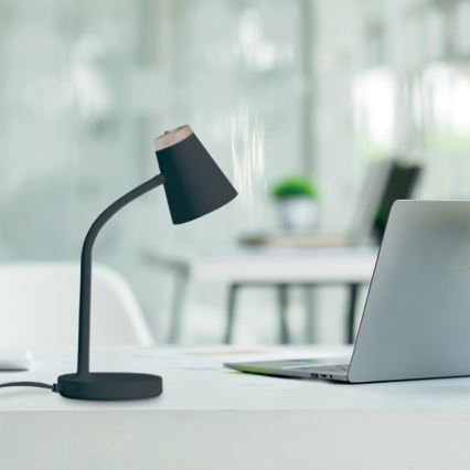 Επιτραπέζιο φωτιστικό LED CHICO LED/4,5W/230V μαύρο