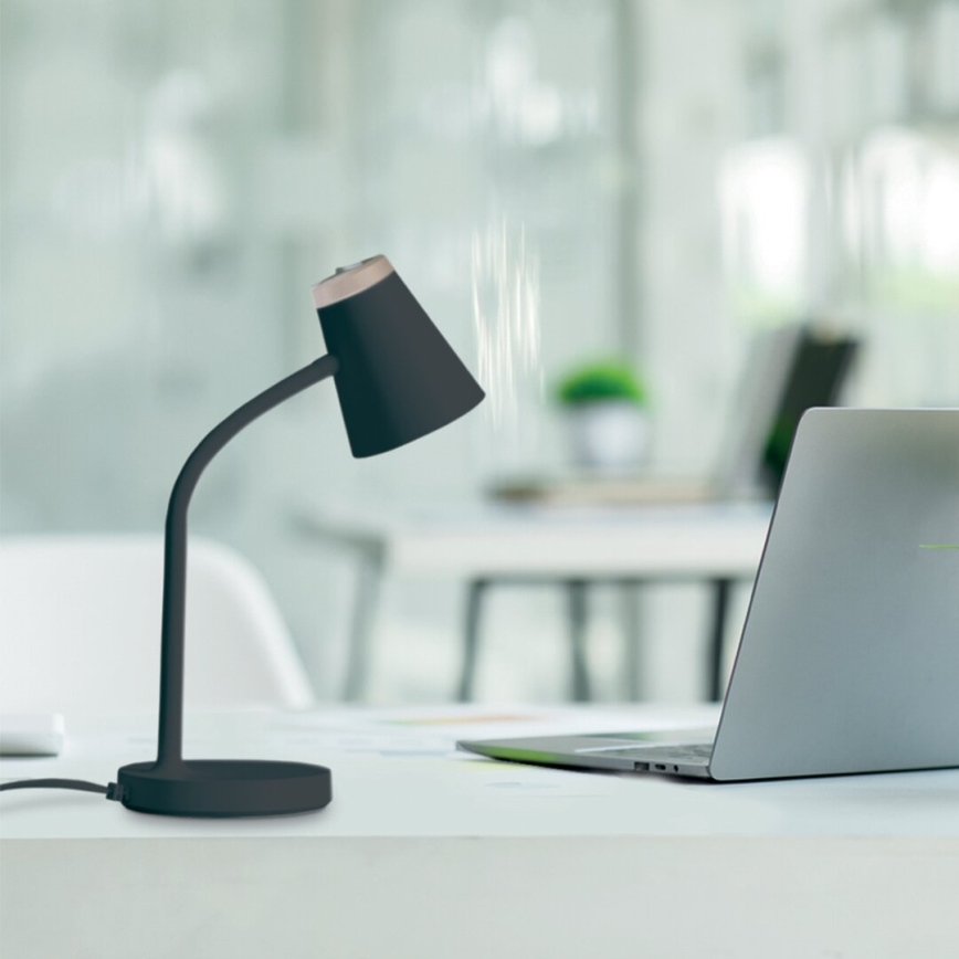 Επιτραπέζιο φωτιστικό LED CHICO LED/4,5W/230V μαύρο