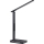 Επιτραπέζιο φωτιστικό LED Dimmable με ασύρματη φόρτιση QI, οθόνη και θύρα USB LED/7W/230V 3000-6000K μαύρο
