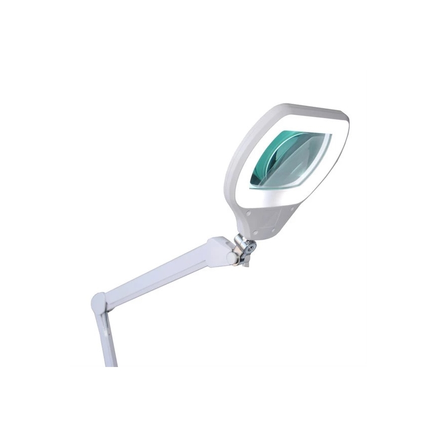 Επιτραπέζιο φωτιστικό LED Dimmable με μεγεθυντικό φακό LED/12W/230V λευκό
