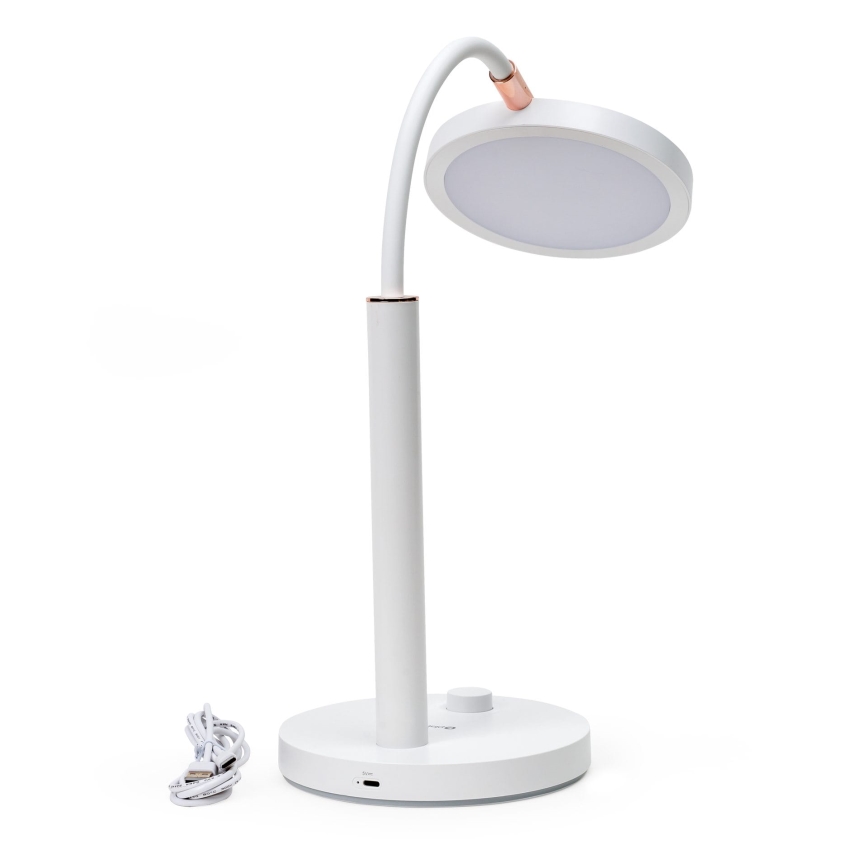 Επιτραπέζιο φωτιστικό LED ντιμαριζόμενο AURA LED/10W/230V 3700/4200K CRI 97 λευκό