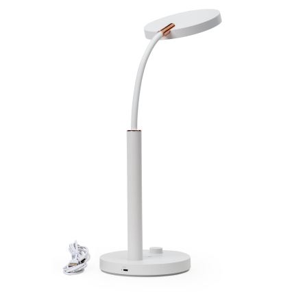 Επιτραπέζιο φωτιστικό LED ντιμαριζόμενο AURA LED/10W/230V 3700/4200K CRI 97 λευκό