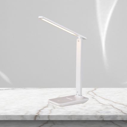 Επιτραπέζιο φωτιστικό LED ντιμαριζόμενο POST LED/5W/5V 3000-6500K λευκό
