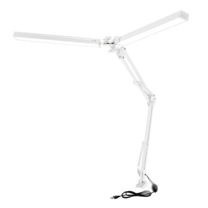 Επιτραπέζιο φωτιστικό LED ντιμαριζόμενο TENUIX DUO 2xLED/14W/230V 3000-6000K λευκό