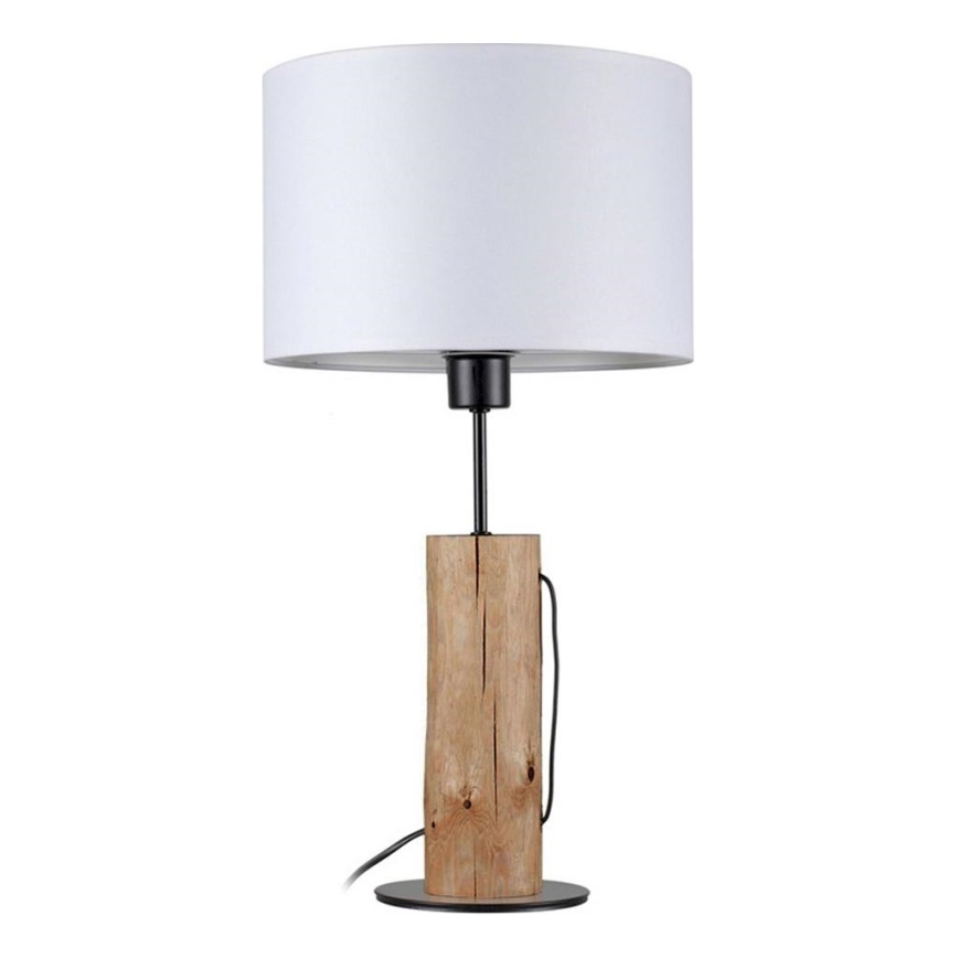 Επιτραπέζιο φωτιστικό PINO 1xE27/40W/230V πεύκο