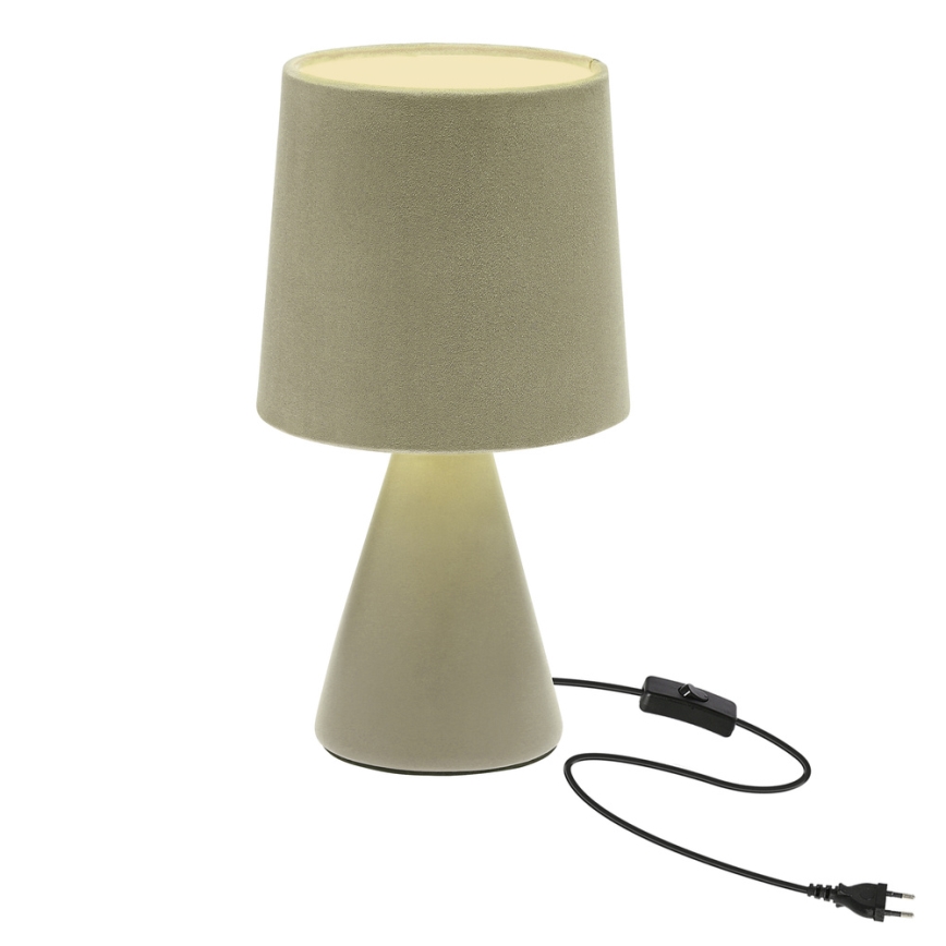 Επιτραπέζιο φωτιστικό SATTI 1xE14/40W/230V πράσινο
