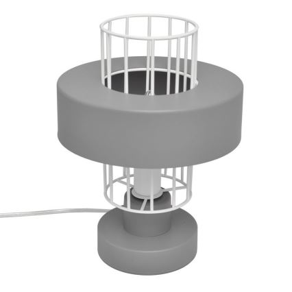 Επιτραπέζιο φωτιστικό VOLTA 1xE27/15W/230V γκρι