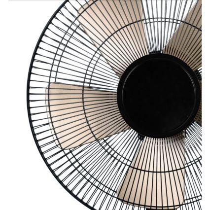 Επιτραπέζιος ανεμιστήρας 40W/230V διάμετρος 35 cm μαύρο/χρυσαφί