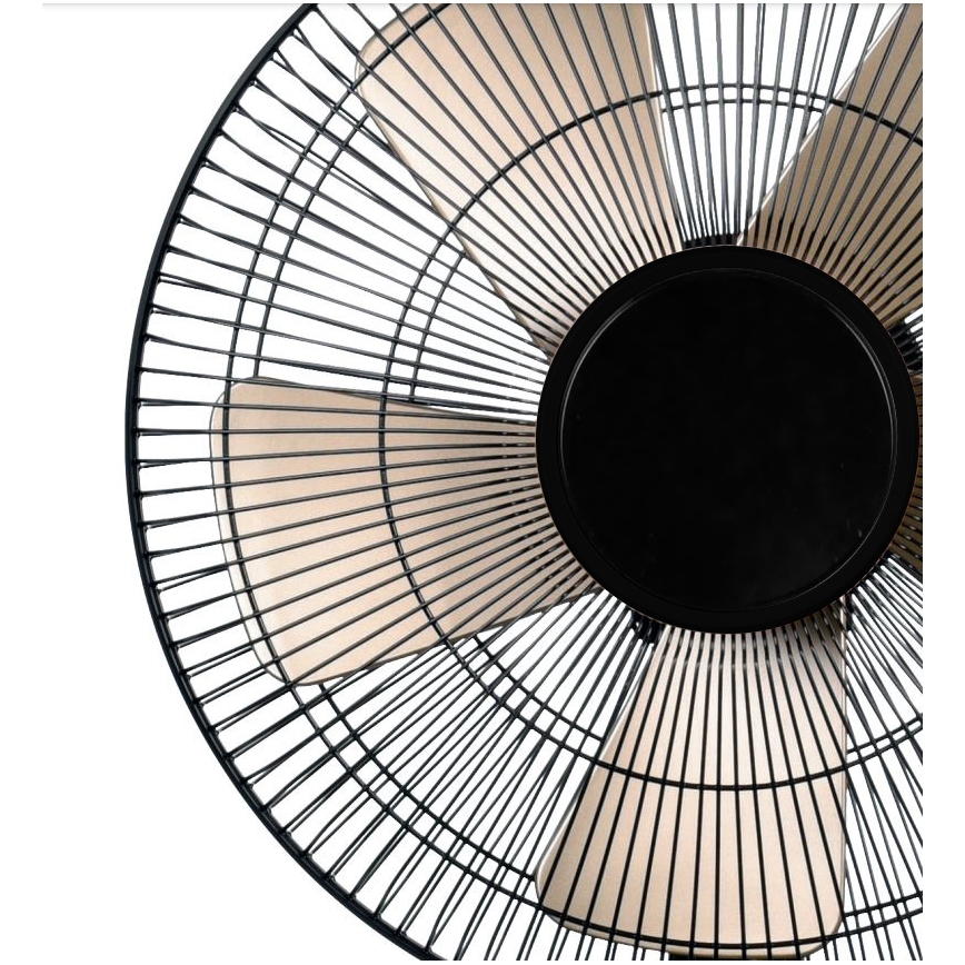 Επιτραπέζιος ανεμιστήρας 40W/230V διάμετρος 35 cm μαύρο/χρυσαφί