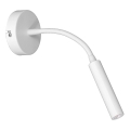 Ευέλικτο φωτιστικό ARDEN 1xG9/8W/230V λευκό