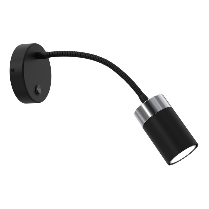 Ευέλικτο φωτιστικό JOKER 1xGU10/8W/230V μαύρο/ματ χρώμιο