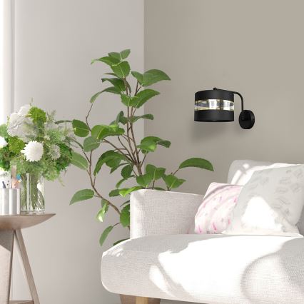 Ευέλικτο φωτιστικό ULTIMO 1xE27/60W/230V μαύρο