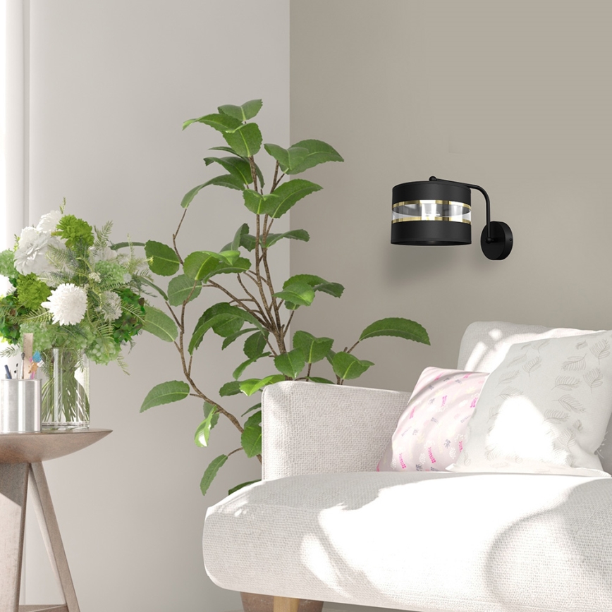 Ευέλικτο φωτιστικό ULTIMO 1xE27/60W/230V μαύρο