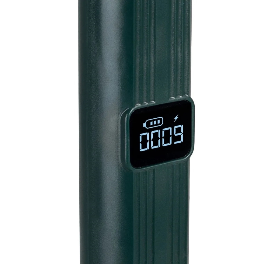 Ηλεκτρική εντομοπαγίδα LED 2σε1 με οθόνη LCD 1200 mAh/5V πράσινο